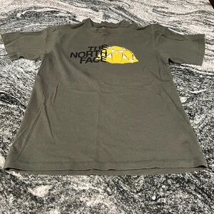The North Face Dark Olive Green Boys' T-Shirt Size M (10/12)